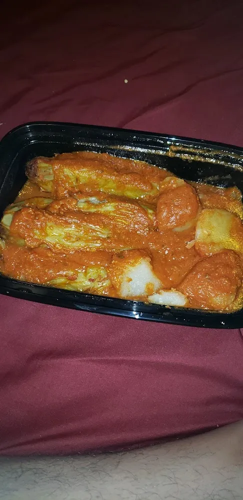 Stuffed Peppers and Potatoes